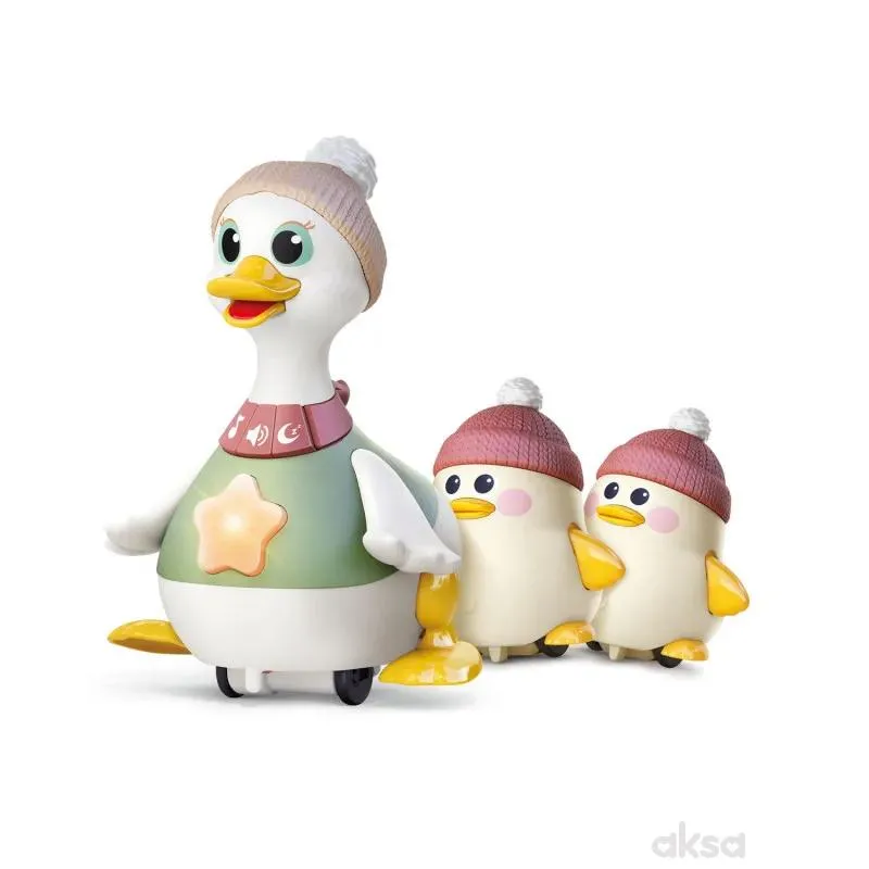 Cute&Cool igračka Mama patka i bebe patkice 