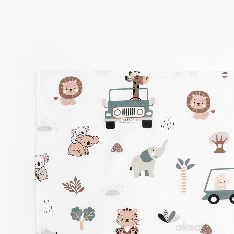 Stefan pelena od muslina, safari 