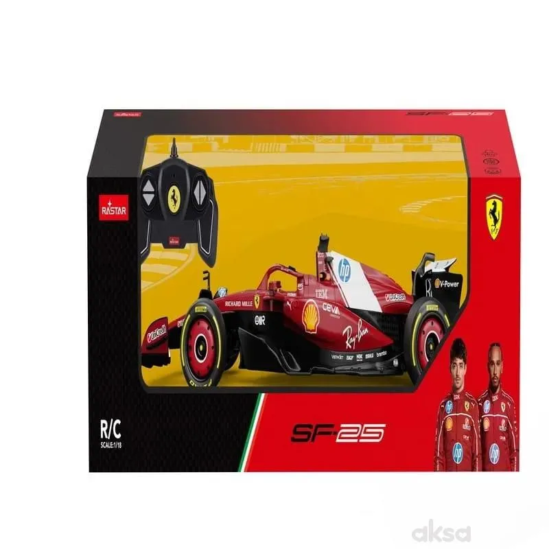 Rastar R/C 1:18 Ferrari F1 SF-25 