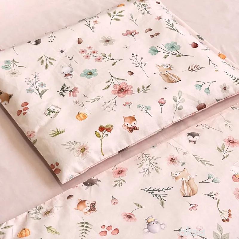 Baby Textil posteljina Cvetna družina 3/1 80x120cm 