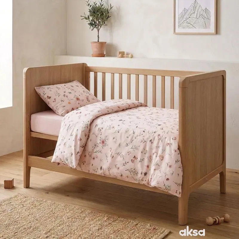 Baby Textil posteljina Cvetna družina 3/1 80x120cm 