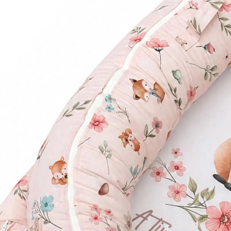 Baby Textil gnezdo Cvetna družina 