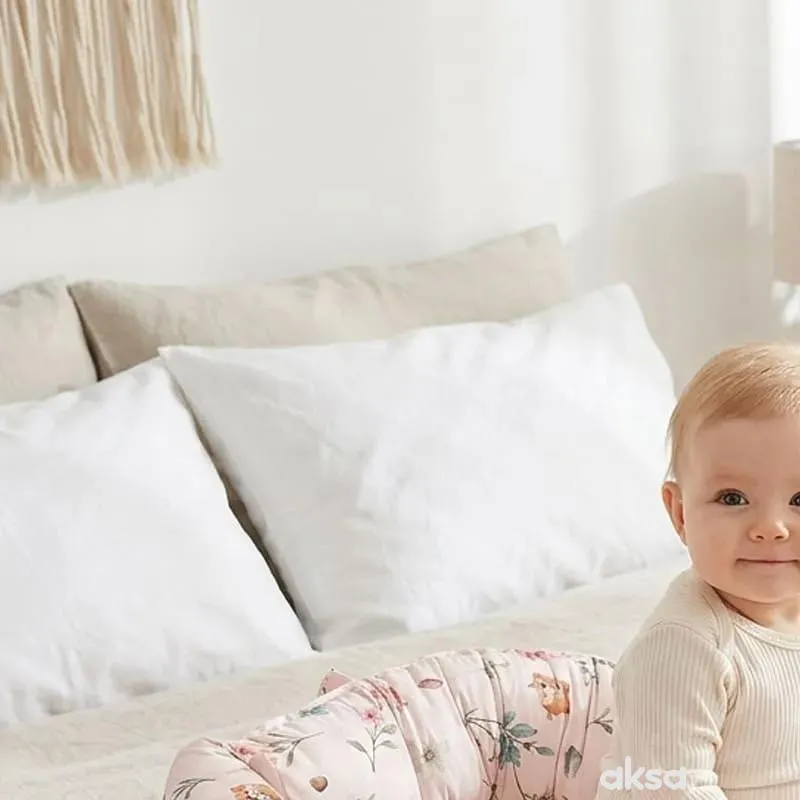 Baby Textil gnezdo Cvetna družina 
