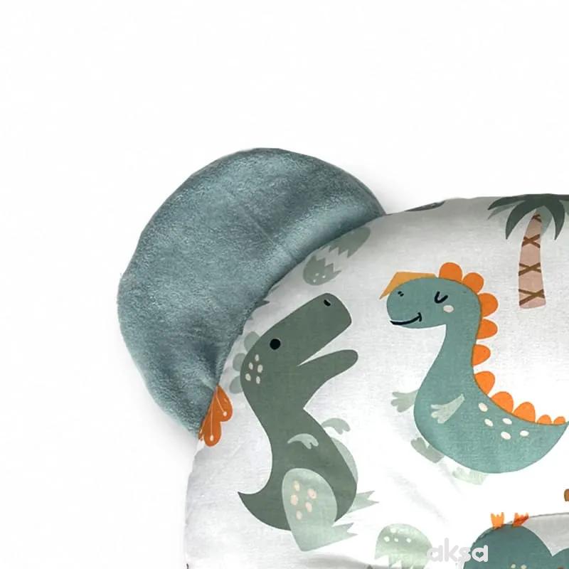 Baby Textil jastuk sa ušima Dino družina 