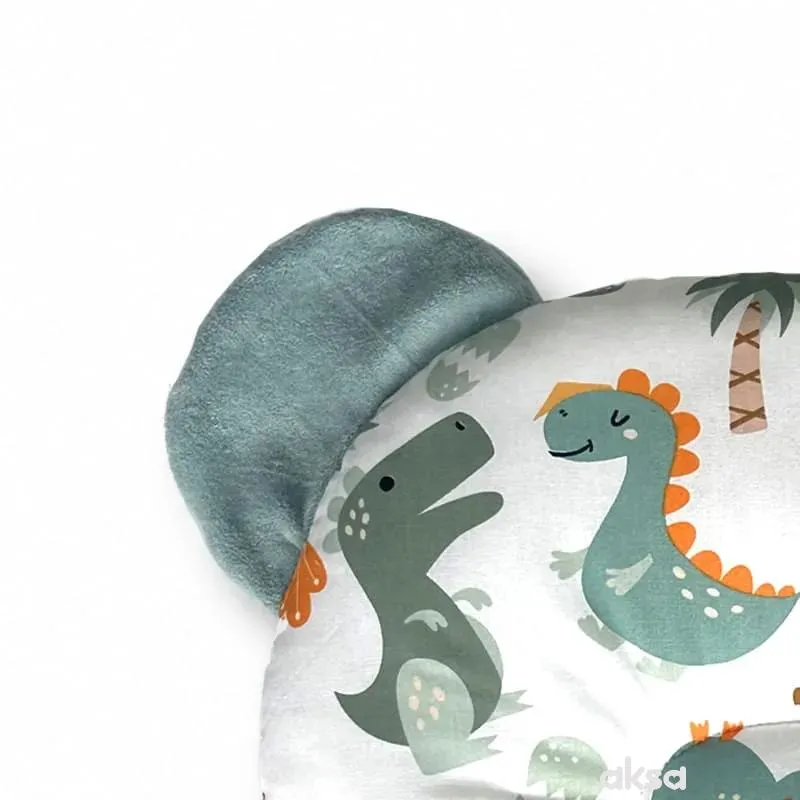 Baby Textil jastuk sa ušima Dino družina 