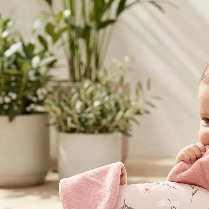 Baby Textil jastuk sa ušima Cvetna družina 
