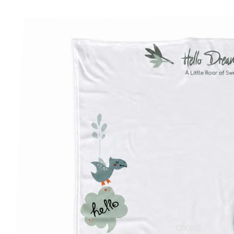 Baby Textil podloga za slikanje Dino družina 