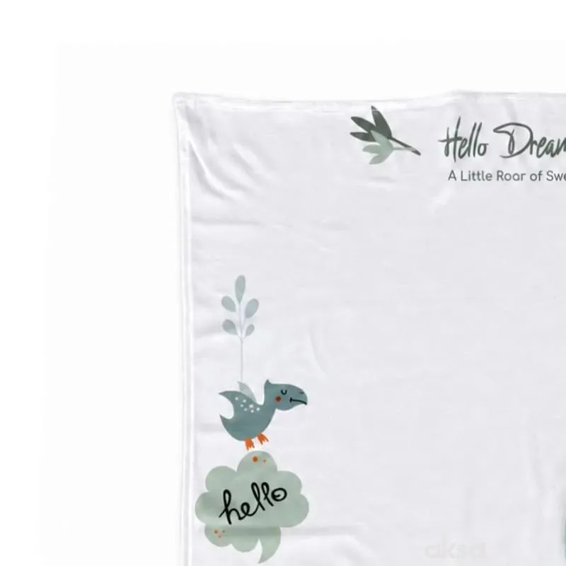 Baby Textil podloga za slikanje Dino družina 