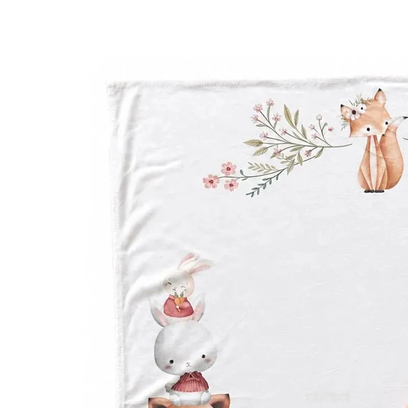 Baby Textil podloga za slikanje Cvetna družina 