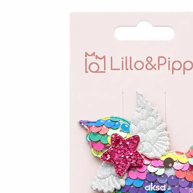 Lillo&Pippo šnalice za kosu jednorog sa krilima 