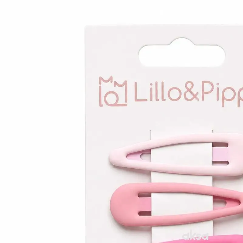 Lillo&Pippo šnalice za kosu 3/1 basic 