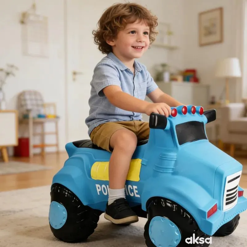 Cute&Cool igračka za skakanje auto plavi 