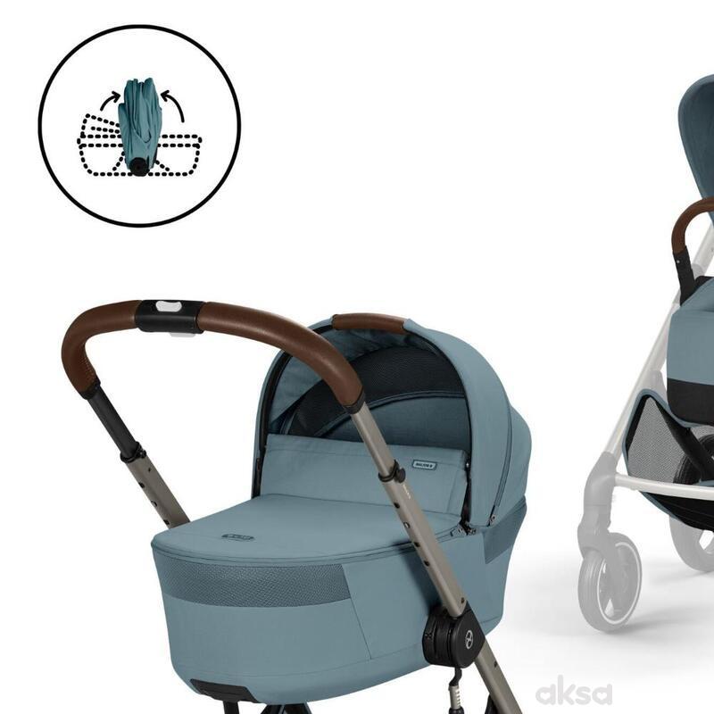 Cybex duo sistem Balios S Lux Stormy Blue (taupe) 