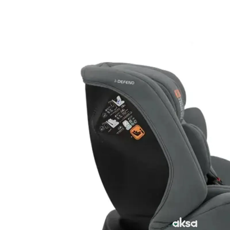 Kikka Boo a-s i-Defend i-size 40-150cm Grey 