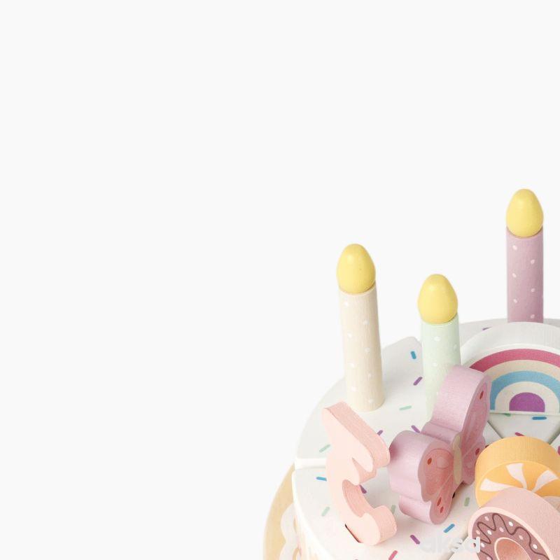 Cute&Cool drvena igračka rođendanska torta set 