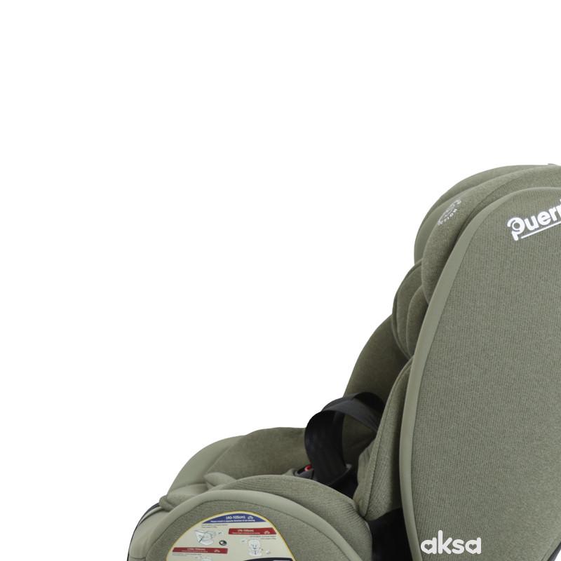 Puerri auto sedište SafeRide (40-150cm), green 