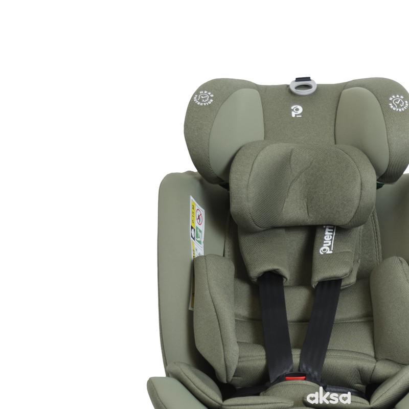 Puerri auto sedište SafeRide (40-150cm), green 