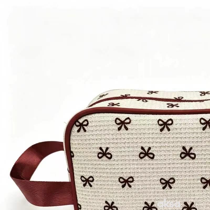 Be cut neseser bordo mašnice  23x8x14cm 
