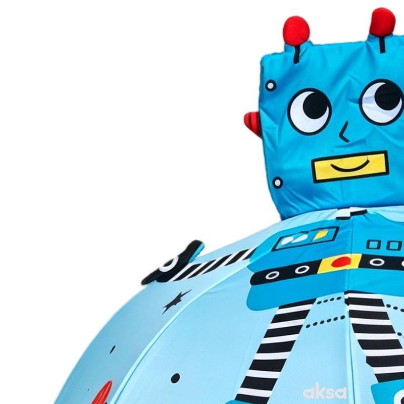 Lillo&Pippo kišobran za decu, robot 