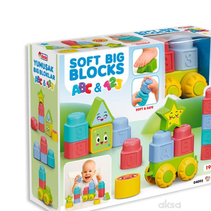 Mekane kocke abc&123 19 kom 