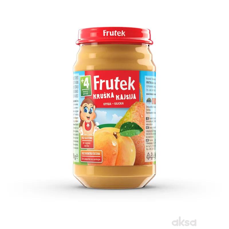 Frutek kašica kajsija i kruška 190g