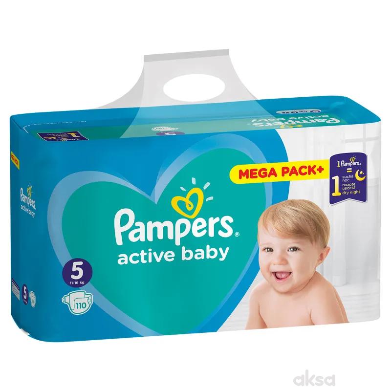 Pampers pelene MB 5 junior 11-16kg 110kom
