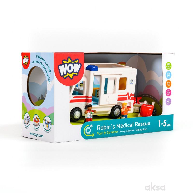Wow igračka ambulantna autoRobins Medical Rescue
