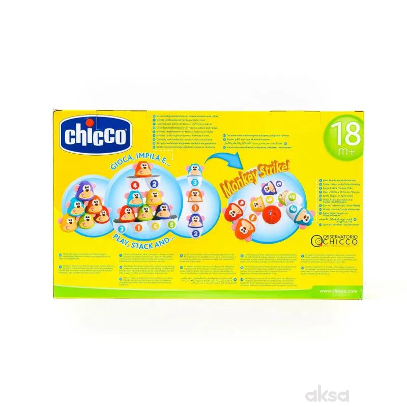 Chicco igračka set za kuglanje-Majmunčići