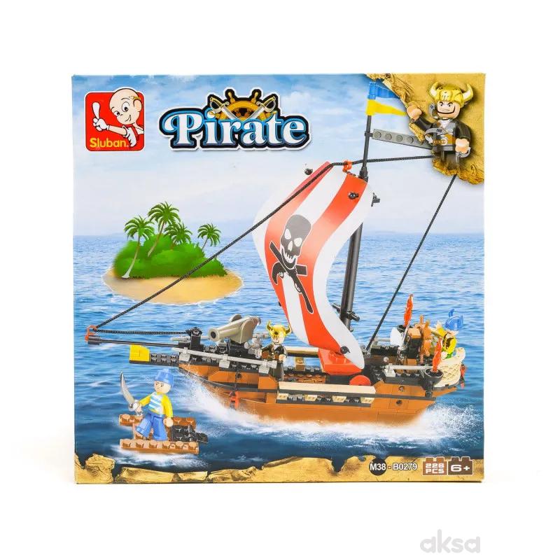 Sluban kocke, piratski ratnički brod, 226 kom 
