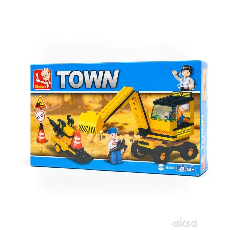 Sluban kocke, bager, 106 kom
