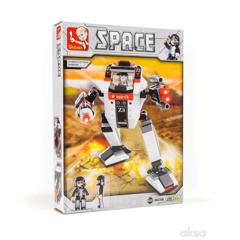 Sluban kocke, robot noćni napadač, 139 kom