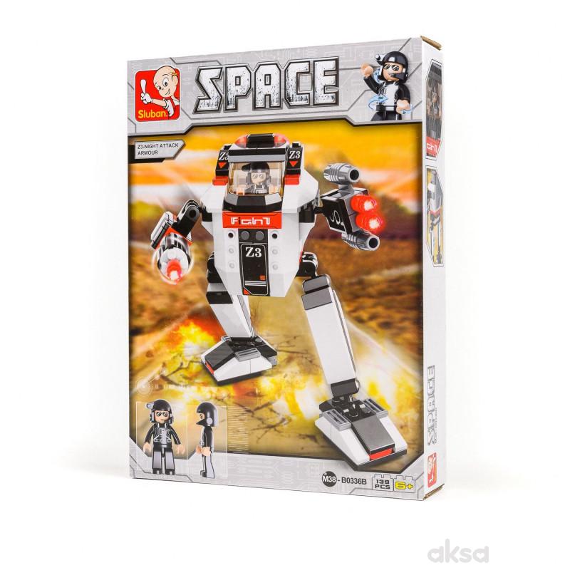 Sluban kocke, robot noćni napadač, 139 kom