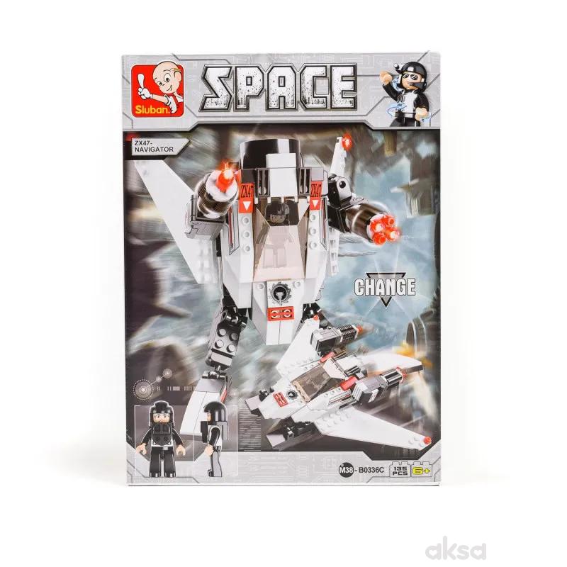 Sluban kocke, robot navigator, 135 kom