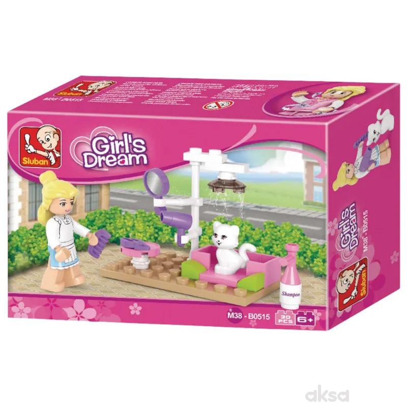 Sluban kocke, salon za ljubimce, 36 kom