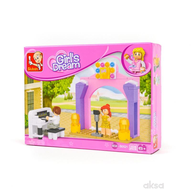 Sluban kocke, klavir, 109 kom