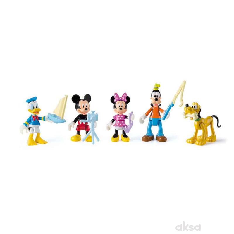 Mickey/Minnie 5 figura asst