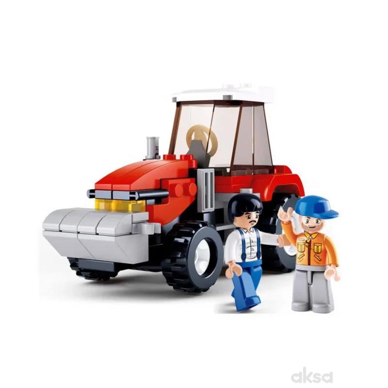 Sluban kocke, traktor 