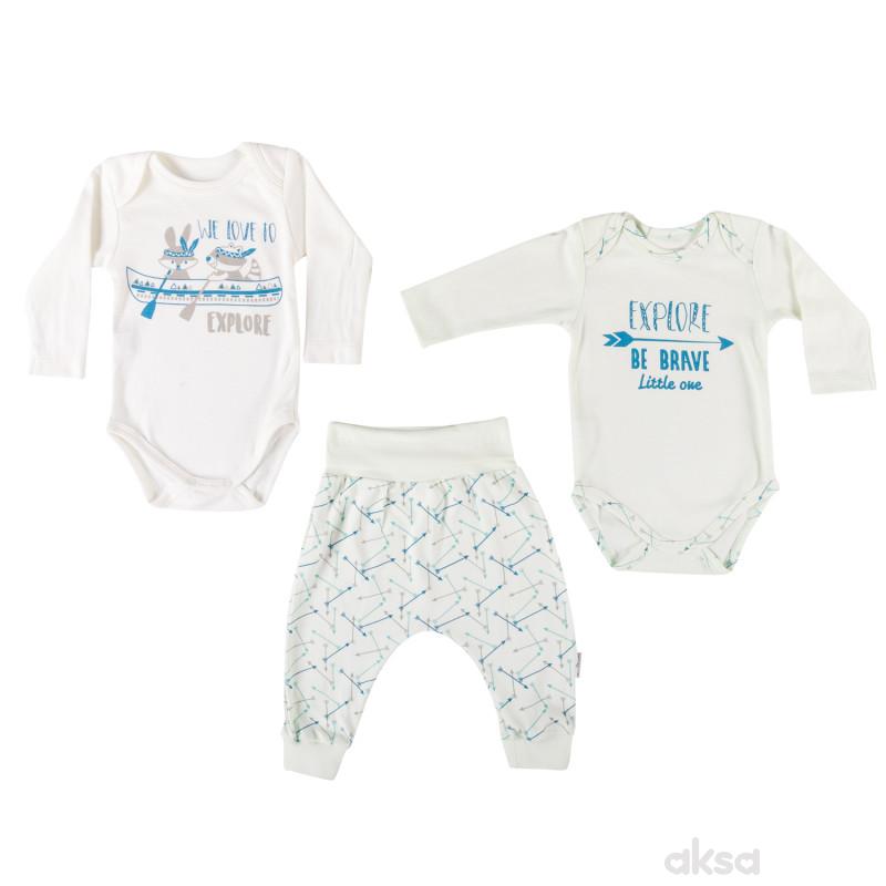 Lillo&Pippo baby komplet(3 dijela),dječaci