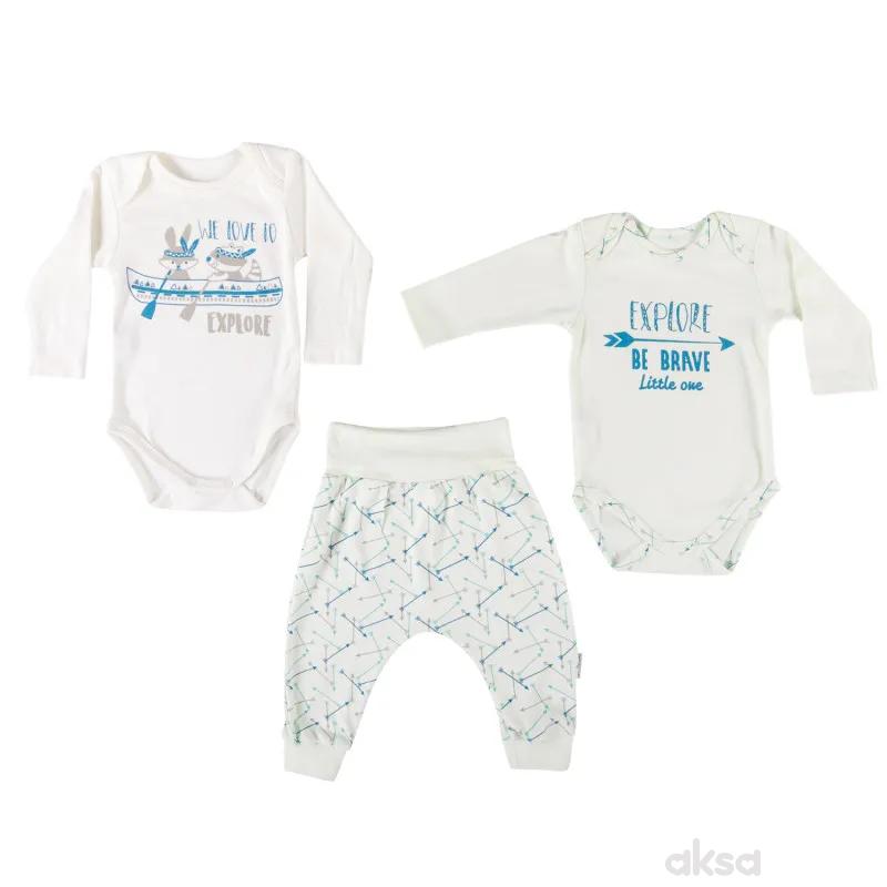 Lillo&Pippo baby komplet(3 dijela),dječaci