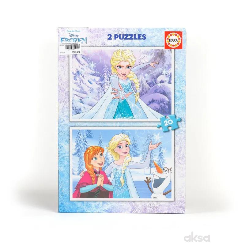 Educa slagalica Frozen 2x20 dijelova 