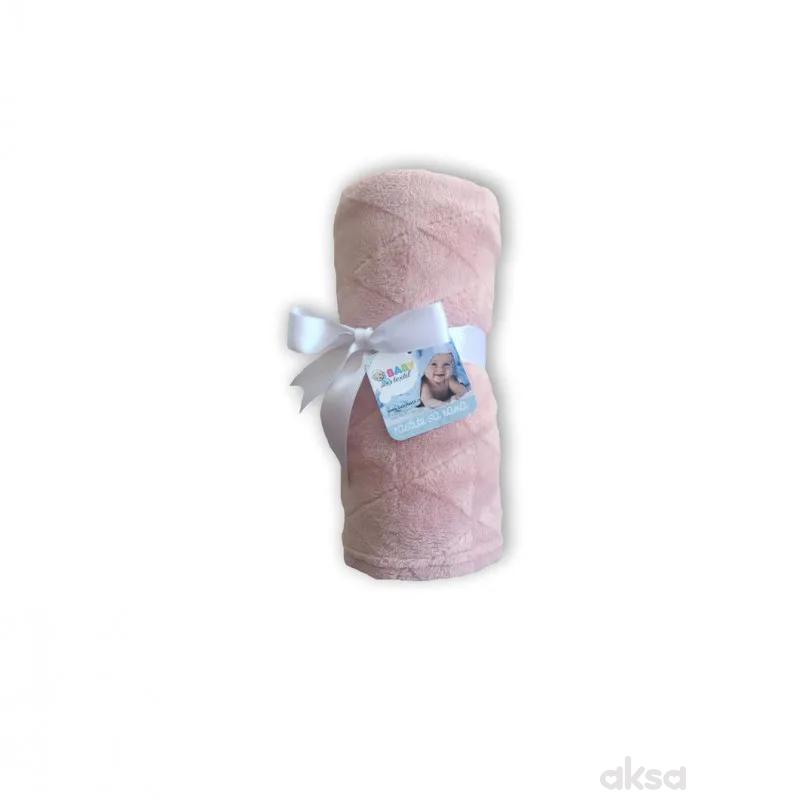 Baby Textil deka Klara,80x90,roze