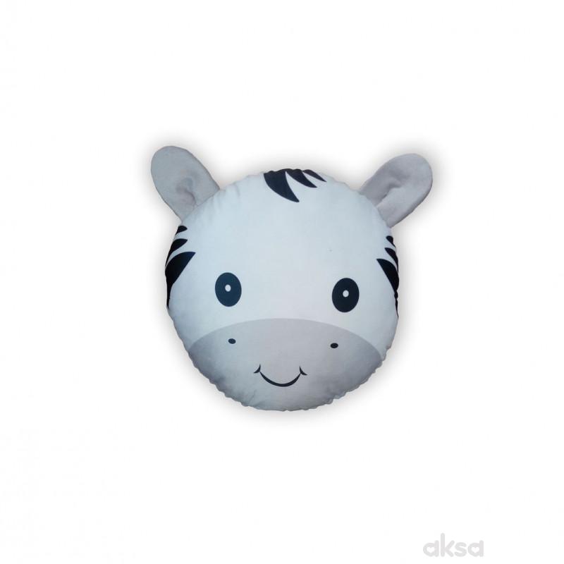 Lillo&Pippo ukrasni jastuk Animals,siva-SIVA 12-SIVA