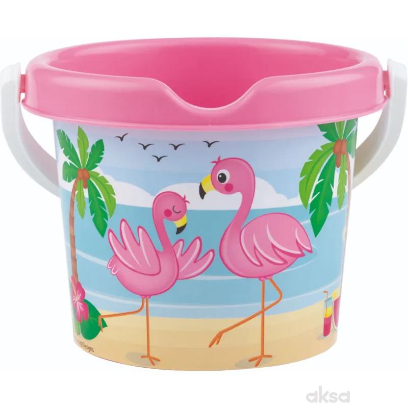 Androni Giocattoli kantica za pijesak flamingos