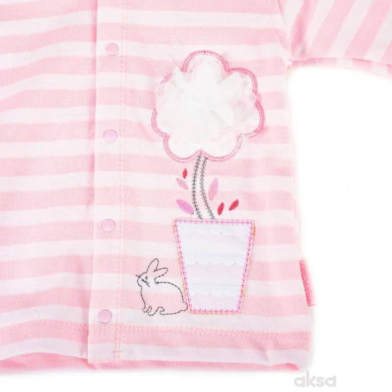 Pom Pom jakna, djevojčice-62 62 3-ROZE