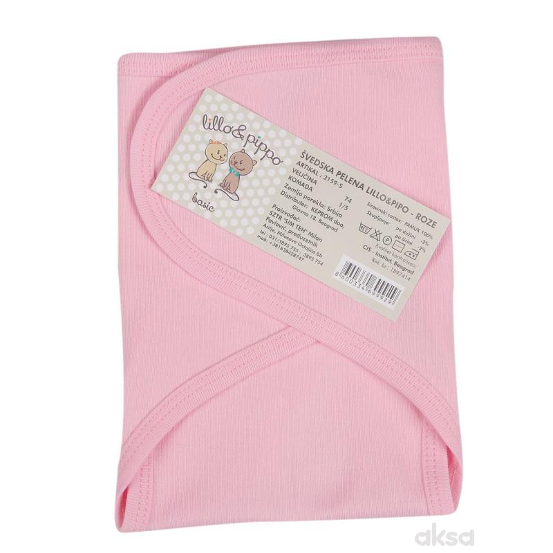 Lillo&Pippo švedska pelena,ROZE-ROZE 3-ROZE