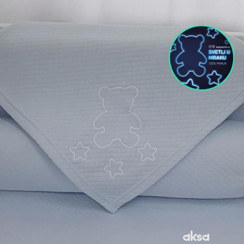 Baby Textil prekrivač Pepito,plava-PLAVA  2-PLAVA 