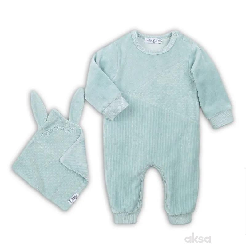Dirkje komplet 2/1 (zeka dr, ćebe utehe), unisex-56 56