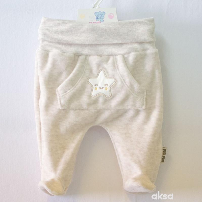 Pom Pom pantalone sa stopicama,unisex
