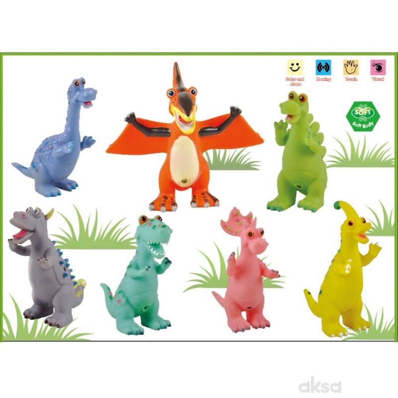 HK Mini igračka dinosaurus, displej 7 komada