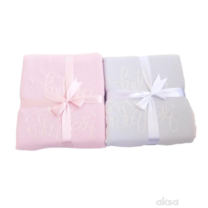 Baby Textil prekrivač Pepito,pliš-PLAVA 2-PLAVA